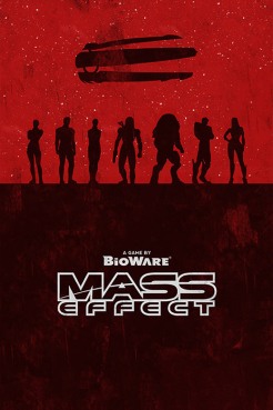 Mass Effect 1 Poster by William Henry